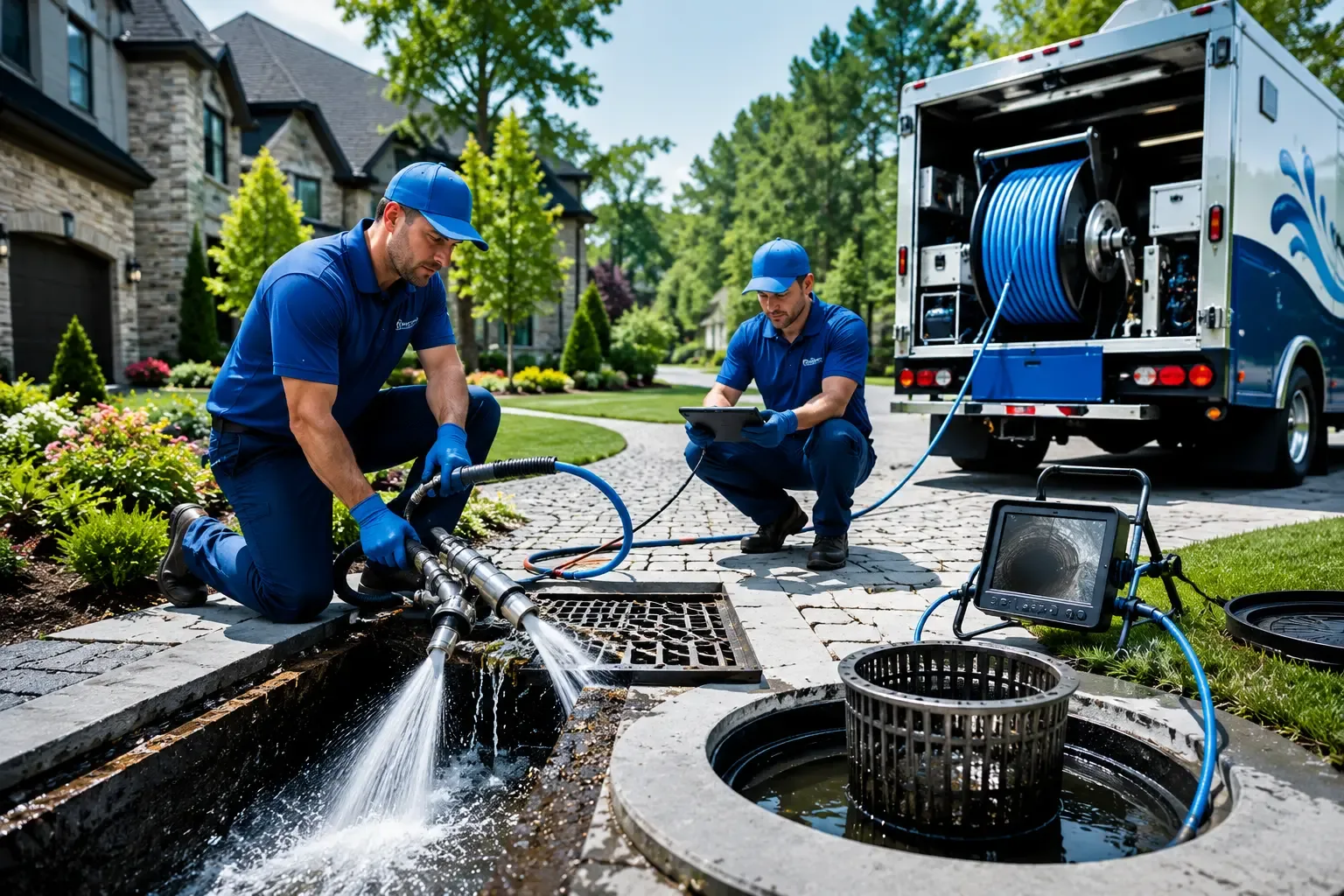 Local outdoor drain cleaning professionals in Maple, NC